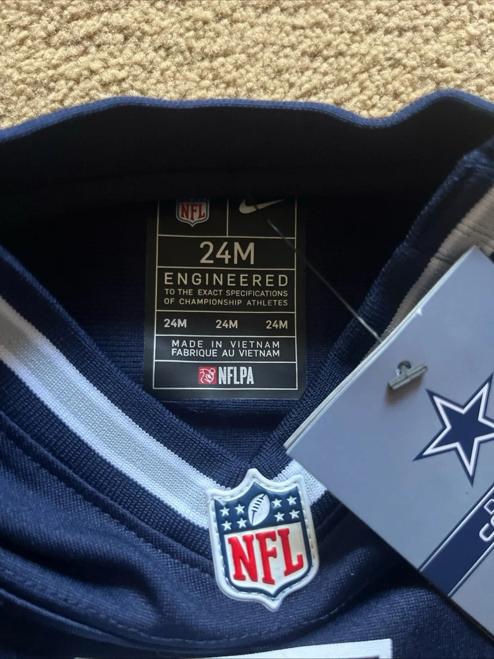 NFL official infant